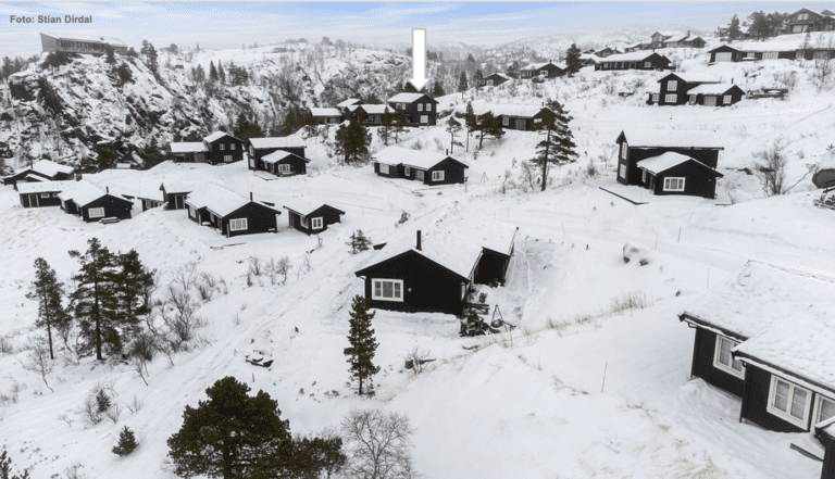 Et bilde som inneholder snø, utendørs, himmel, skiheis Automatisk generert beskrivelse