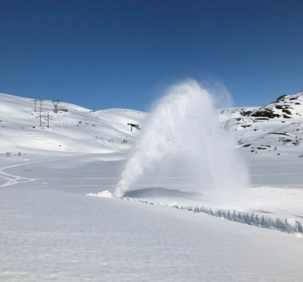 Et bilde som inneholder utendørs, himmel, snø, natur Automatisk generert beskrivelse