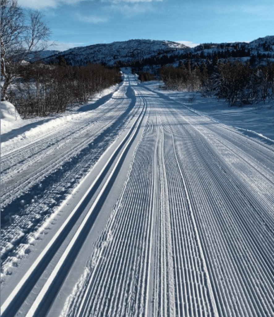 Et bilde som inneholder utendørs, snø, himmel, scene Automatisk generert beskrivelse